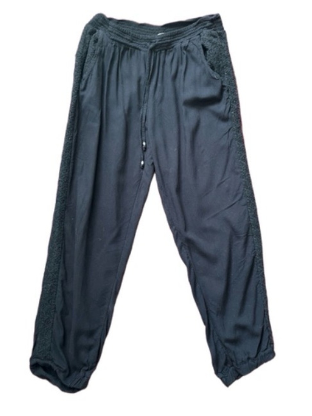 American Eagle crochet lace trim soft pants